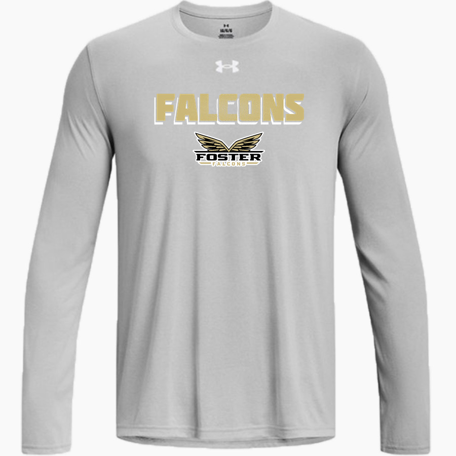 FOSTER HIGH SCHOOL FALCONS <span class="pdp-name-mascot">FOSTER FALCONS</span> UA Men's Team Tech Long Sleeve T-Shirt