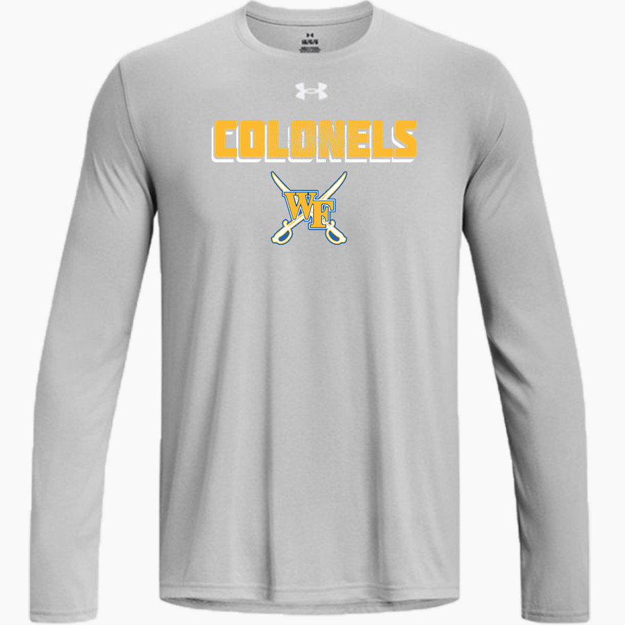 WILLIAM FLEMING HIGH SCHOOL COLONELS <span class="pdp-name-mascot">WILLIAM FLEMING COLONELS</span> UA Men's Team Tech Long Sleeve T-Shirt