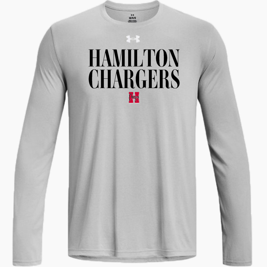 Hamilton Chargers <span class="pdp-name-mascot">Hamilton Chargers</span> UA Men's Team Tech Long Sleeve T-Shirt