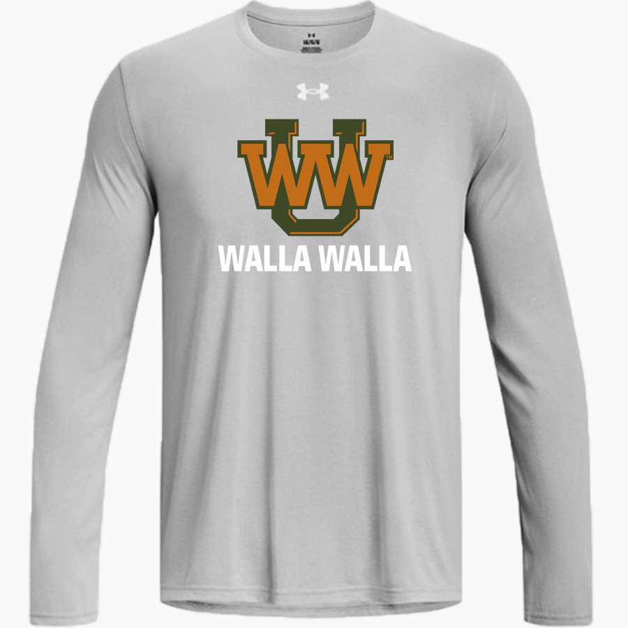 Walla Walla Wolves <span class="pdp-name-mascot">Walla Walla Wolves</span> UA Men's Team Tech Long Sleeve T-Shirt