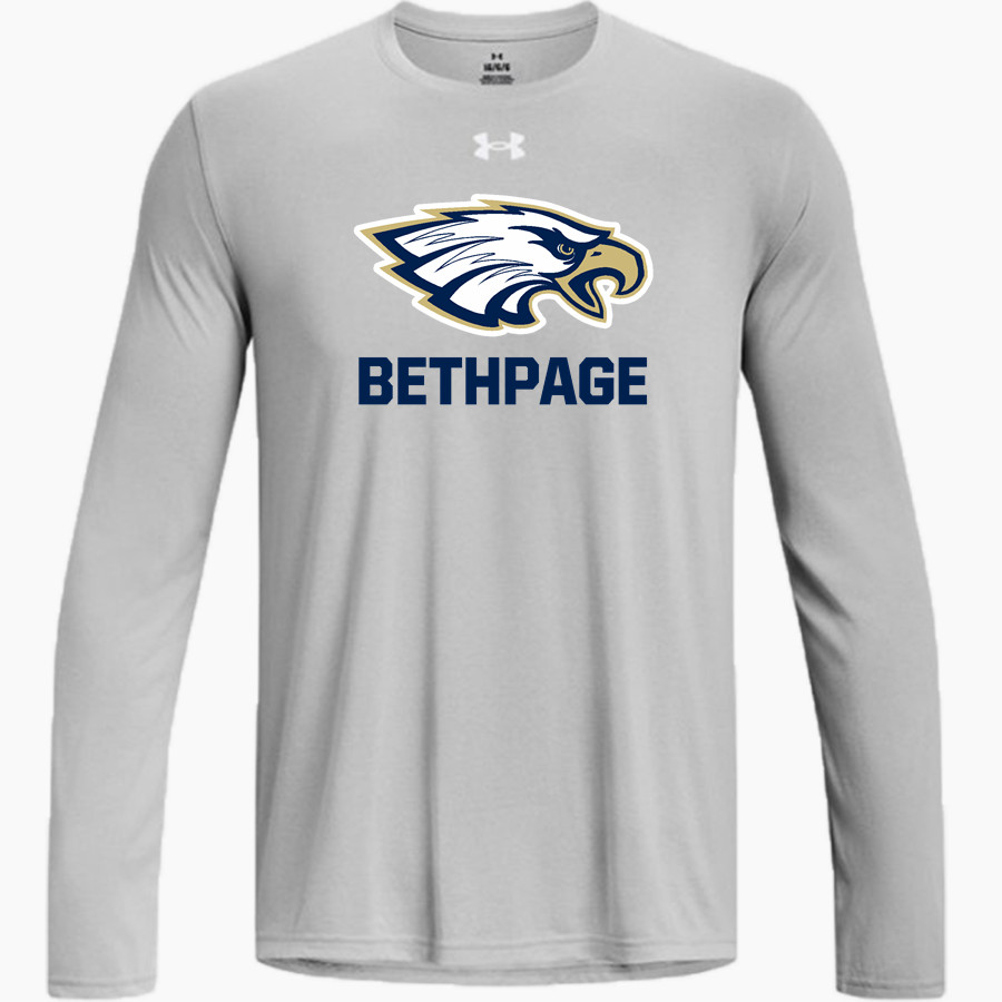 BETHPAGE HIGH SCHOOL GOLDEN EAGLES <span class="pdp-name-mascot">BETHPAGE GOLDEN EAGLES</span> UA Men's Team Tech Long Sleeve T-Shirt