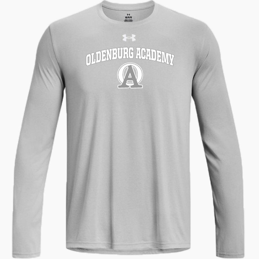 OLDENBURG ACADEMY TWISTERS <span class="pdp-name-mascot">OLDENBURG ACADEMY TWISTERS</span> UA Men's Team Tech Long Sleeve T-Shirt
