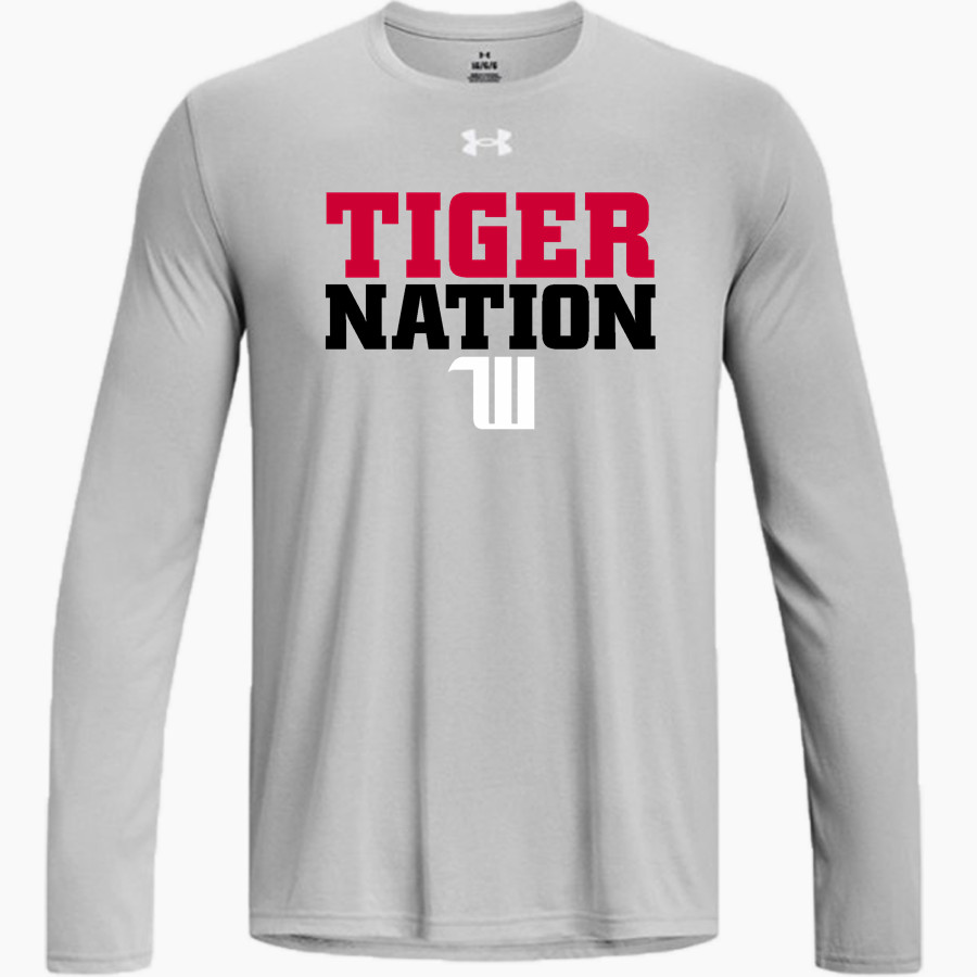 Wittenberg University Tigers <span class="pdp-name-mascot">Wittenberg University Tigers</span> UA Men's Team Tech Long Sleeve T-Shirt