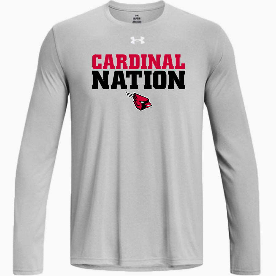 FORRESTON HIGH SCHOOL CARDINALS <span class="pdp-name-mascot">FORRESTON CARDINALS</span> UA Men's Team Tech Long Sleeve T-Shirt