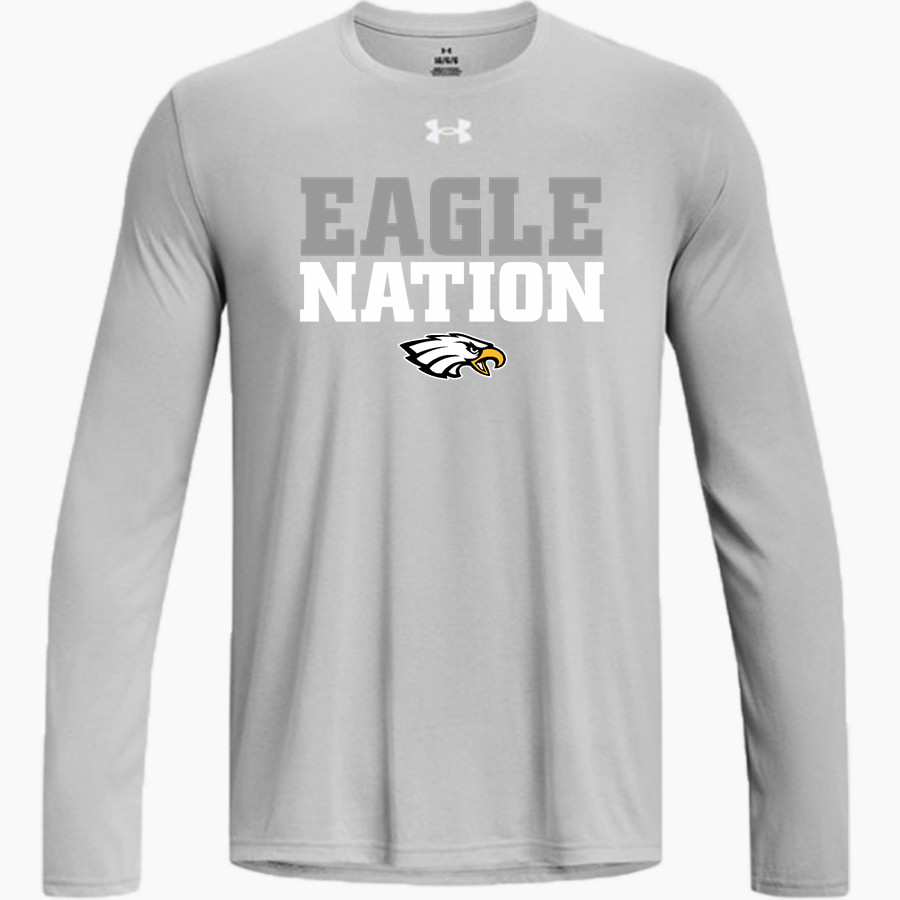 ARLINGTON HIGH SCHOOL EAGLES UA Men's Team Tech Long Sleeve T-Shirt