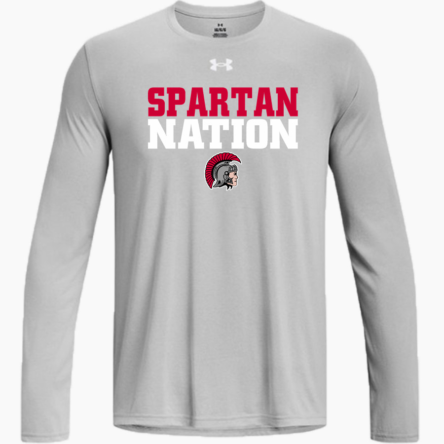 SOMERSET HIGH SCHOOL SPARTANS <span class="pdp-name-mascot">SOMERSET SPARTANS</span> UA Men's Team Tech Long Sleeve T-Shirt