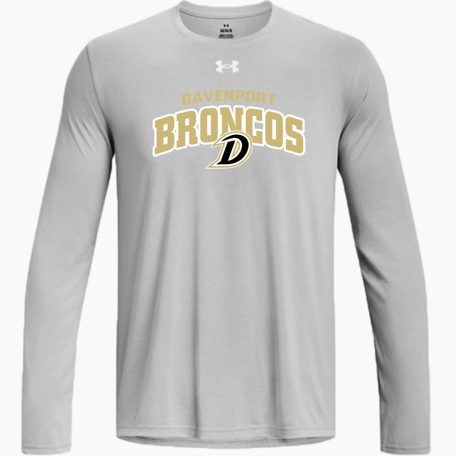 Davenport Broncos <span class="pdp-name-mascot">Davenport Broncos</span> UA Men's Team Tech Long Sleeve T-Shirt