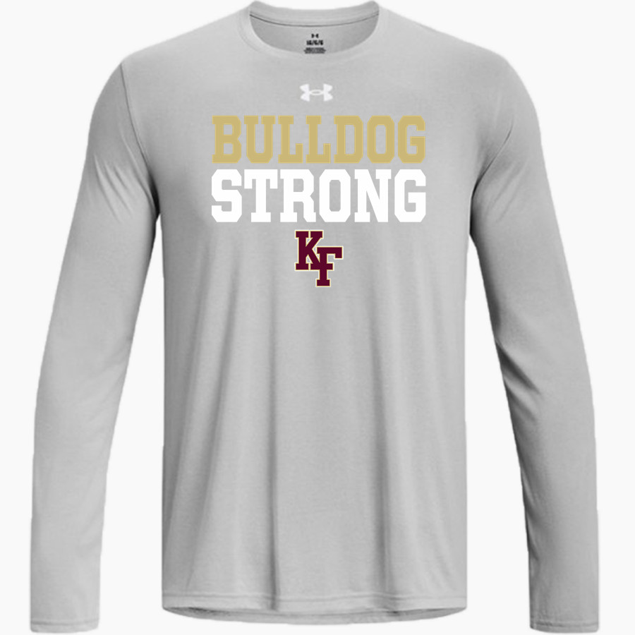 KING'S FORK HIGH SCHOOL BULLDOGS <span class="pdp-name-mascot">KINGS FORK BULLDOGS</span> UA Men's Team Tech Long Sleeve T-Shirt