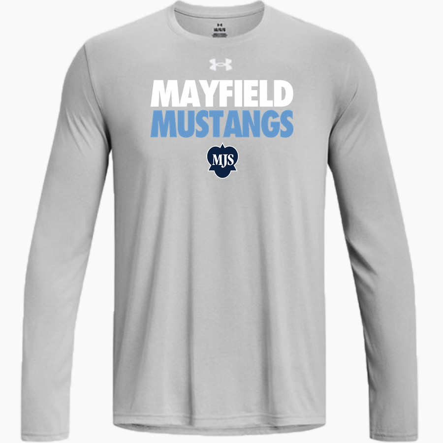 Mayfield Junior School Mustangs Online Store UA Men's Team Tech Long Sleeve T-Shirt