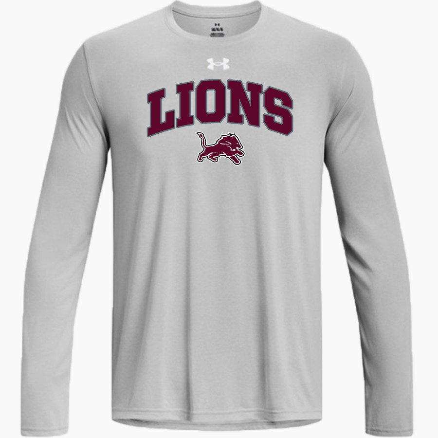 LOCKHART HIGH SCHOOL LIONS <span class="pdp-name-mascot">LOCKHART LIONS</span> UA Men's Team Tech Long Sleeve T-Shirt