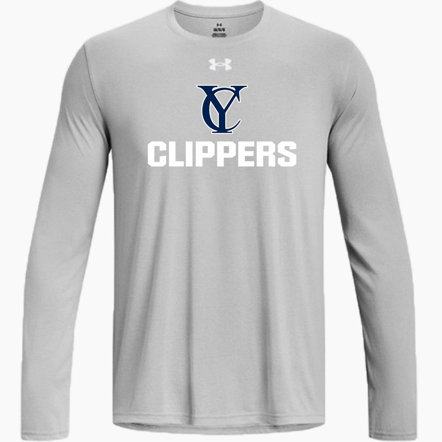 YARMOUTH HIGH SCHOOL CLIPPERS <span class="pdp-name-mascot">YARMOUTH CLIPPERS</span> UA Men's Team Tech Long Sleeve T-Shirt