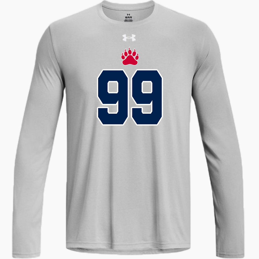 GRASSFIELD HIGH SCHOOL GRIZZLIES <span class="pdp-name-mascot">GRASSFIELD GRIZZLIES</span> UA Men's Team Tech Long Sleeve T-Shirt