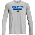 Penn College Wildcats Online Store <span class="pdp-name-mascot">Penn College Wildcats</span> UA Men's Team Tech Long Sleeve T-Shirt Front Thumbnail