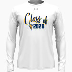 Rochester YellowJackets UA Men's Team Tech Long Sleeve T-Shirt Front Thumbnail
