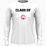 MUNSTER HIGH SCHOOL MUSTANGS <span class="pdp-name-mascot">MUNSTER MUSTANGS</span> UA Men's Team Tech Long Sleeve T-Shirt Front Thumbnail