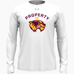 Au Gres-Sims HIGH SCHOOL WOLVERINES <span class="pdp-name-mascot">AU GRES - SIMS WOLVERINES</span> UA Men's Team Tech Long Sleeve T-Shirt Front Thumbnail