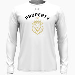 Link Lions <span class="pdp-name-mascot">Link Year Prep School Lions</span> UA Men's Team Tech Long Sleeve T-Shirt Front Thumbnail