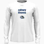 Calvary Lions <span class="pdp-name-mascot">Calvary Lions</span> UA Men's Team Tech Long Sleeve T-Shirt Front Thumbnail