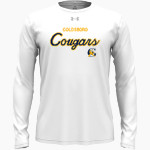 Goldsboro Cougars <span class="pdp-name-mascot">Goldsboro Cougars</span> UA Men's Team Tech Long Sleeve T-Shirt Front Thumbnail