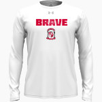 BOISE HIGH SCHOOL ONLINE STORE <span class="pdp-name-mascot">BOISE BRAVES</span> UA Men's Team Tech Long Sleeve T-Shirt Front Thumbnail