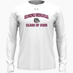 EDMOND MEMORIAL HIGH SCHOOL BULLDOGS <span class="pdp-name-mascot">EDMOND MEMORIAL BULLDOGS</span> UA Men's Team Tech Long Sleeve T-Shirt Front Thumbnail