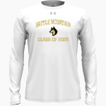 BATTLE MOUNTAIN HIGH SCHOOL HUSKIES <span class="pdp-name-mascot">BATTLE MOUNTAIN HUSKIES</span> UA Men's Team Tech Long Sleeve T-Shirt Front Thumbnail