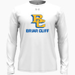 BRIAR CLIFF Chargers UA Men's Team Tech Long Sleeve T-Shirt Front Thumbnail