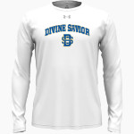 Divine Savior Academy Jaguars <span class="pdp-name-mascot">Divine Savior Academy Jaguars</span> UA Men's Team Tech Long Sleeve T-Shirt Front Thumbnail
