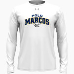 POLO HIGH SCHOOL MARCOS <span class="pdp-name-mascot">POLO MARCOS</span> UA Men's Team Tech Long Sleeve T-Shirt Front Thumbnail
