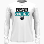 BAYSIDE HIGH SCHOOL BEARS <span class="pdp-name-mascot">BAYSIDE BEARS</span> UA Men's Team Tech Long Sleeve T-Shirt Front Thumbnail