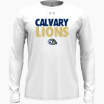 Calvary Lions UA Men's Team Tech Long Sleeve T-Shirt Front Thumbnail
