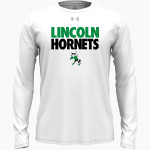 LINCOLN HIGH SCHOOL HORNETS <span class="pdp-name-mascot">LINCOLN HORNETS</span> UA Men's Team Tech Long Sleeve T-Shirt Front Thumbnail