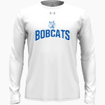 MYRTLE POINT HIGH SCHOOL BOBCATS <span class="pdp-name-mascot">MYRTLE POINT BOBCATS</span> UA Men's Team Tech Long Sleeve T-Shirt Front Thumbnail