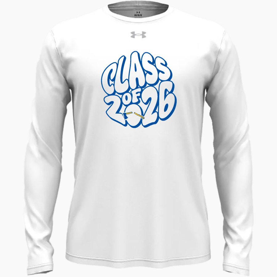 BAD AXE HIGH SCHOOL HATCHETS <span class="pdp-name-mascot">BAD AXE HATCHETS</span> UA Men's Team Tech Long Sleeve T-Shirt