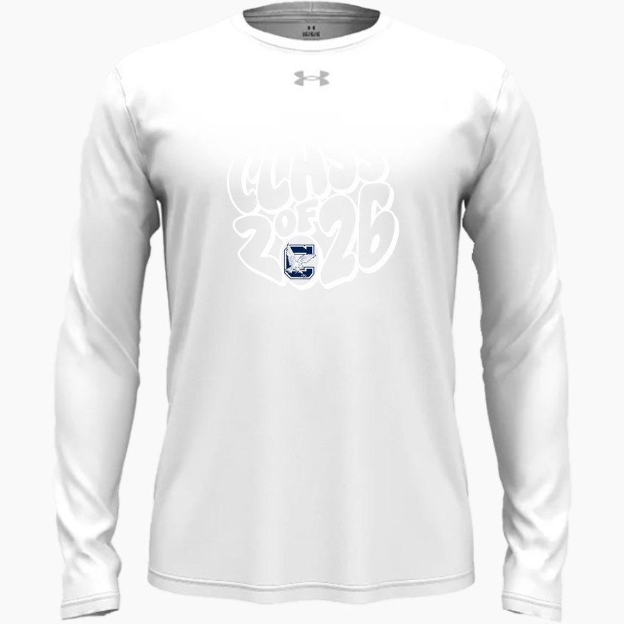 CLOVER HIGH SCHOOL BLUE EAGLES <span class="pdp-name-mascot">CLOVER BLUE EAGLES</span> UA Men's Team Tech Long Sleeve T-Shirt