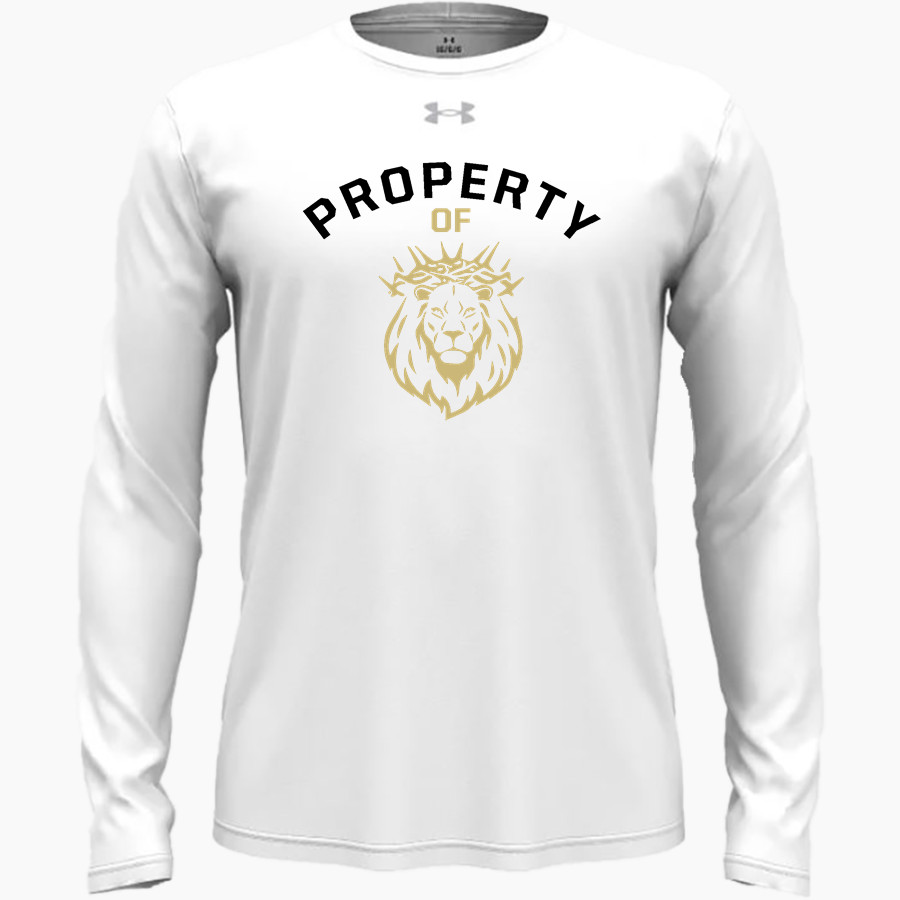 Link Lions <span class="pdp-name-mascot">Link Year Prep School Lions</span> UA Men's Team Tech Long Sleeve T-Shirt