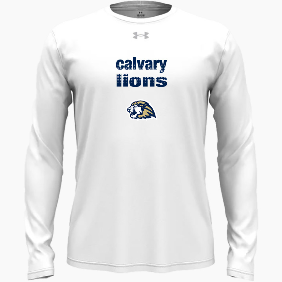 Calvary Lions <span class="pdp-name-mascot">Calvary Lions</span> UA Men's Team Tech Long Sleeve T-Shirt