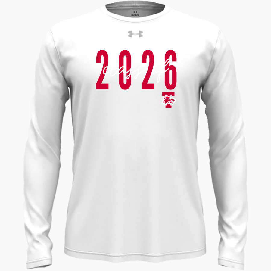 TRINITY HIGH SCHOOL WOLVES UA Men's Team Tech Long Sleeve T-Shirt