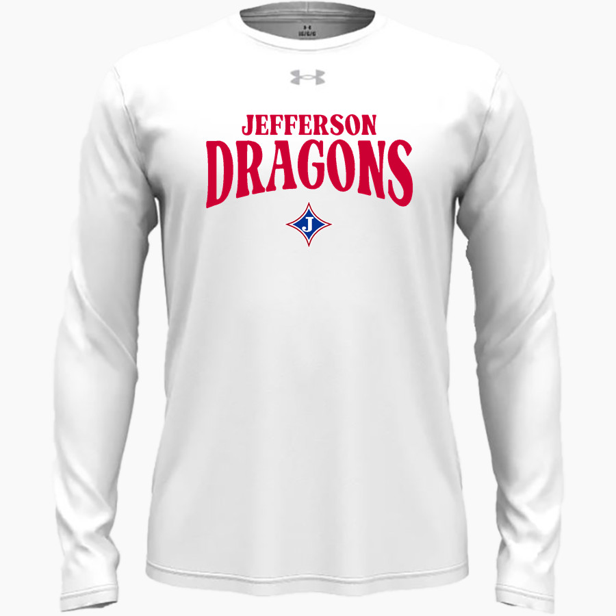 Jefferson Dragons <span class="pdp-name-mascot">Jefferson Dragons</span> UA Men's Team Tech Long Sleeve T-Shirt