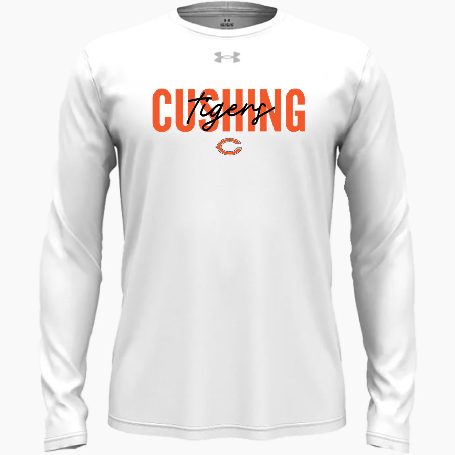 CUSHING HIGH SCHOOL TIGERS UA Men's Team Tech Long Sleeve T-Shirt