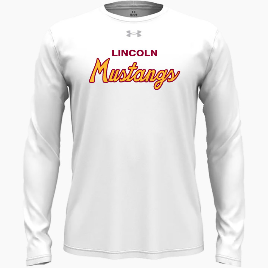 Lincoln Mustangs <span class="pdp-name-mascot">Lincoln Mustangs</span> UA Men's Team Tech Long Sleeve T-Shirt