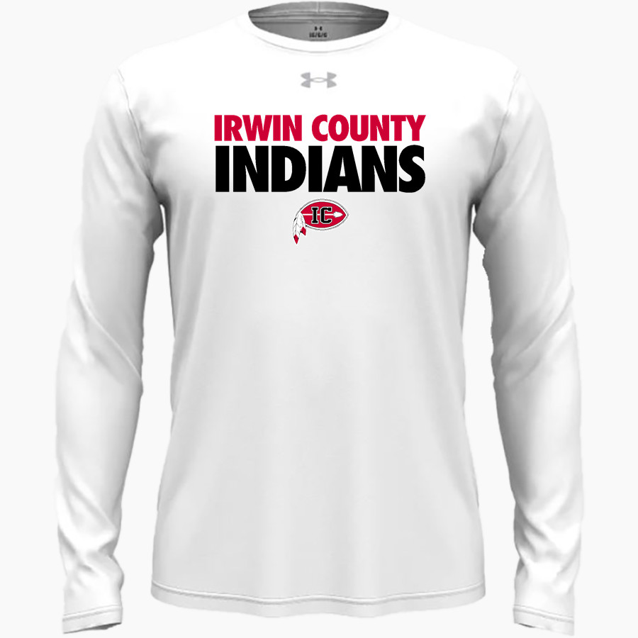 IRWIN COUNTY HIGH SCHOOL INDIANS UA Men's Team Tech Long Sleeve T-Shirt