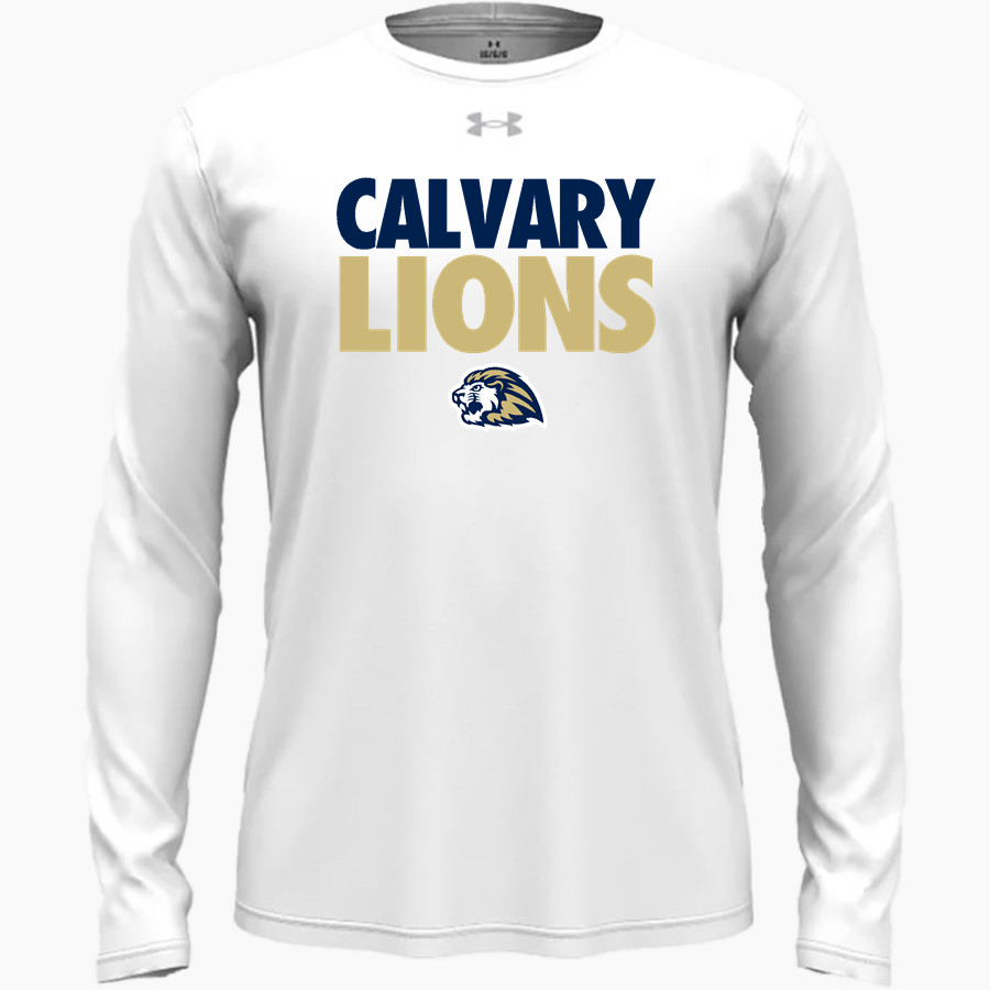 Calvary Lions UA Men's Team Tech Long Sleeve T-Shirt