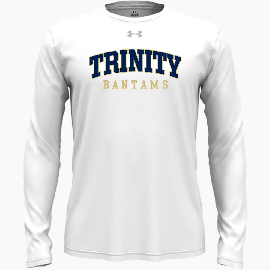 Trinity College Bantams The Official Online Store <span class="pdp-name-mascot">Trinity Bantams</span> UA Men's Team Tech Long Sleeve T-Shirt