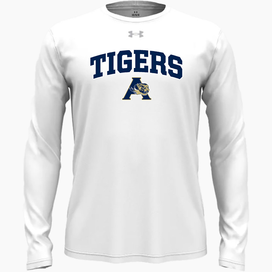 ARLINGTON HIGH SCHOOL TIGERS <span class="pdp-name-mascot">ARLINGTON TIGERS</span> UA Men's Team Tech Long Sleeve T-Shirt