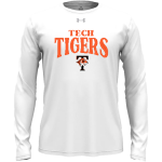 Tech High School Tigers <span class="pdp-name-mascot">Tech High School</span> UA Men's Team Tech Long Sleeve T-Shirt Front Thumbnail