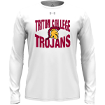 Triton College Trojans <span class="pdp-name-mascot">Triton College Trojans</span> UA Men's Team Tech Long Sleeve T-Shirt Front Thumbnail