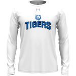 Crow Tigers <span class="pdp-name-mascot">Crow Middle School Tigers</span> UA Men's Team Tech Long Sleeve T-Shirt Front Thumbnail