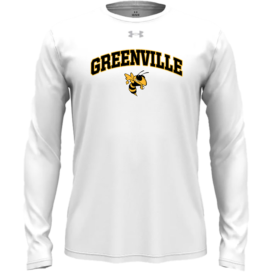 GREENVILLE HIGH SCHOOL HORNETS <span class="pdp-name-mascot">GREENVILLE HORNETS</span> UA Men's Team Tech Long Sleeve T-Shirt