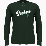 Franklin Quakers <span class="pdp-name-mascot">Franklin Quakers</span> UA Men's Team Tech Long Sleeve T-Shirt Front Thumbnail